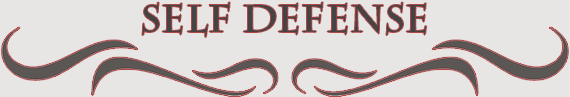 Self Defense