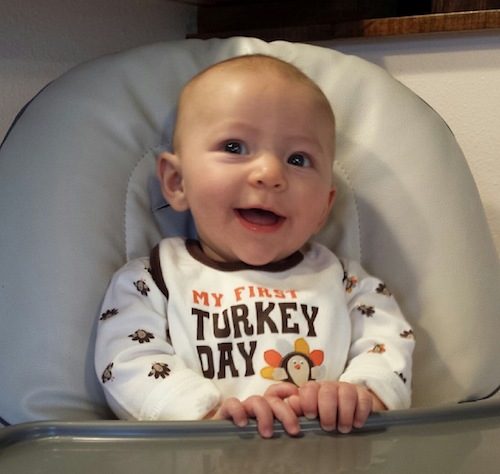 Elise's first Thanksgiving