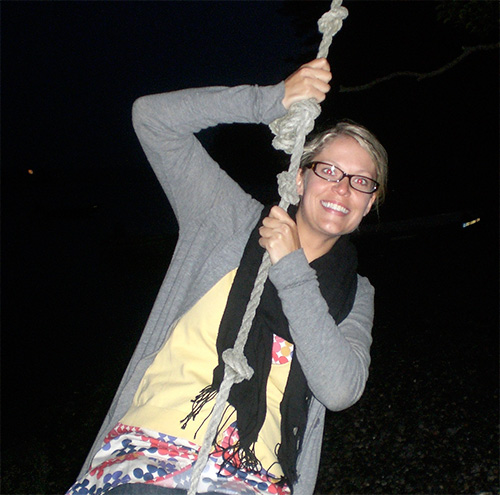 Jessica rope swing