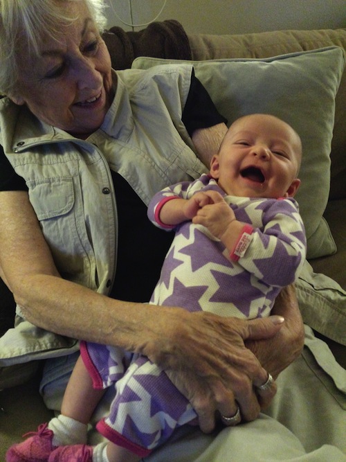 Elise and her Great Grandma
