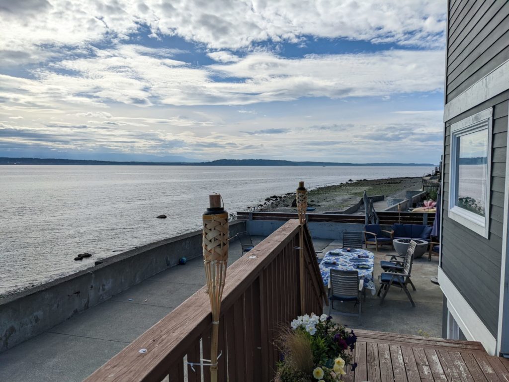 Dining on the water in Shoreline