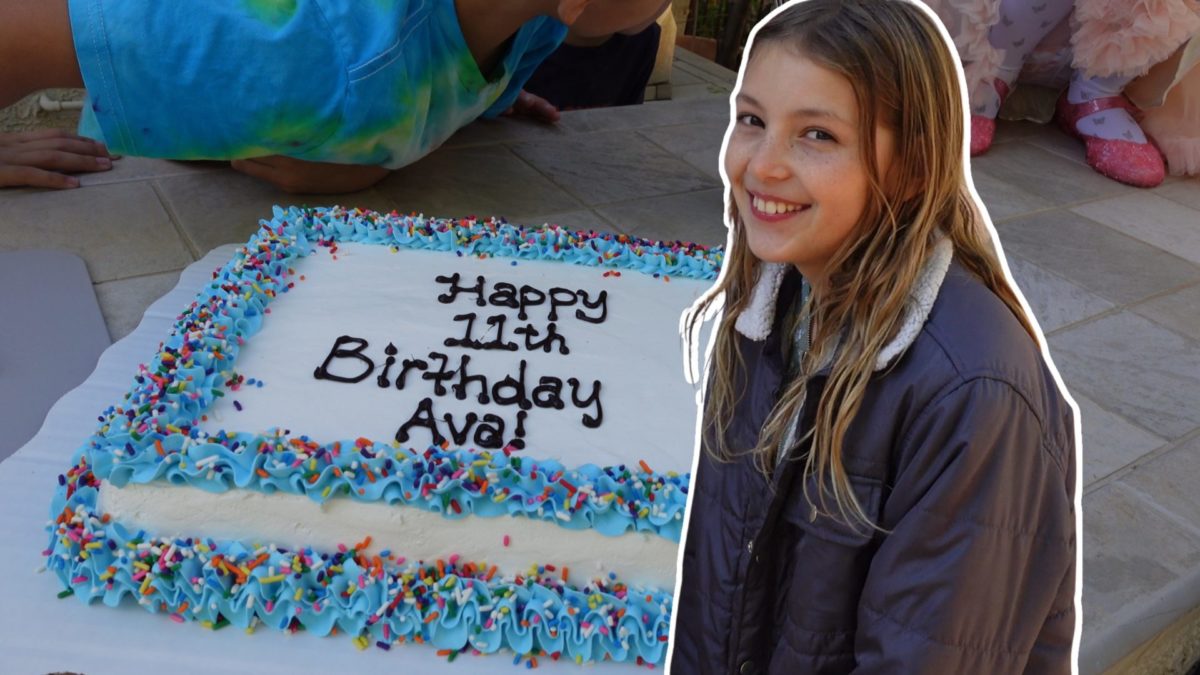 Happy 11th Birthday Ava!