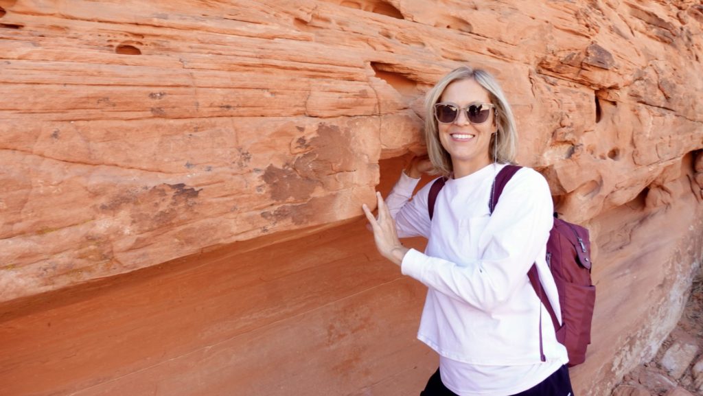 Jessica Pellegrini at Valley of Fire State Park