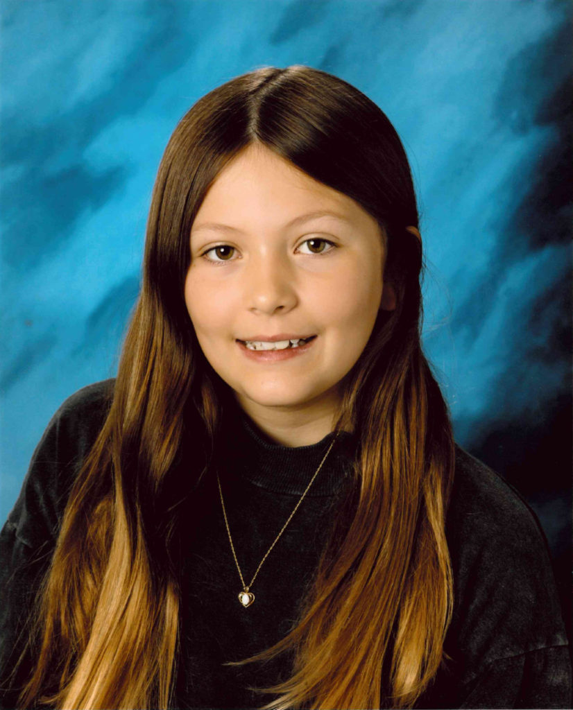Elise's 5th grade school photo