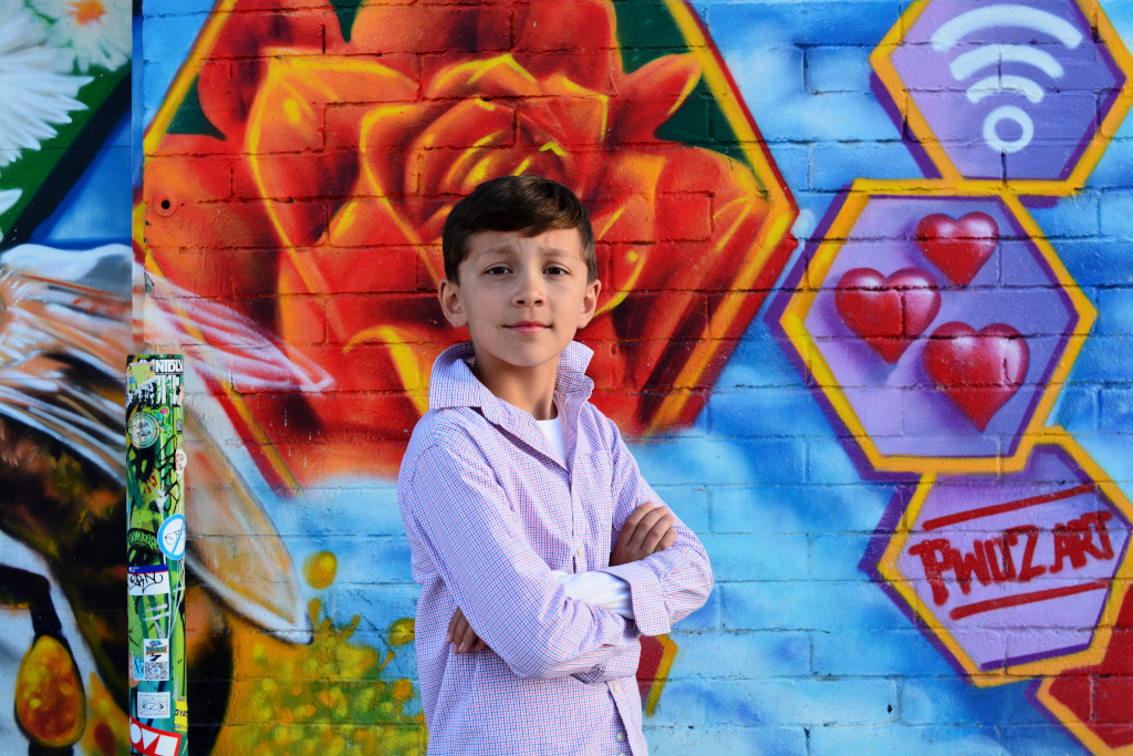 Enzo Pellegrini in Downtown Las Vegas, April 2025