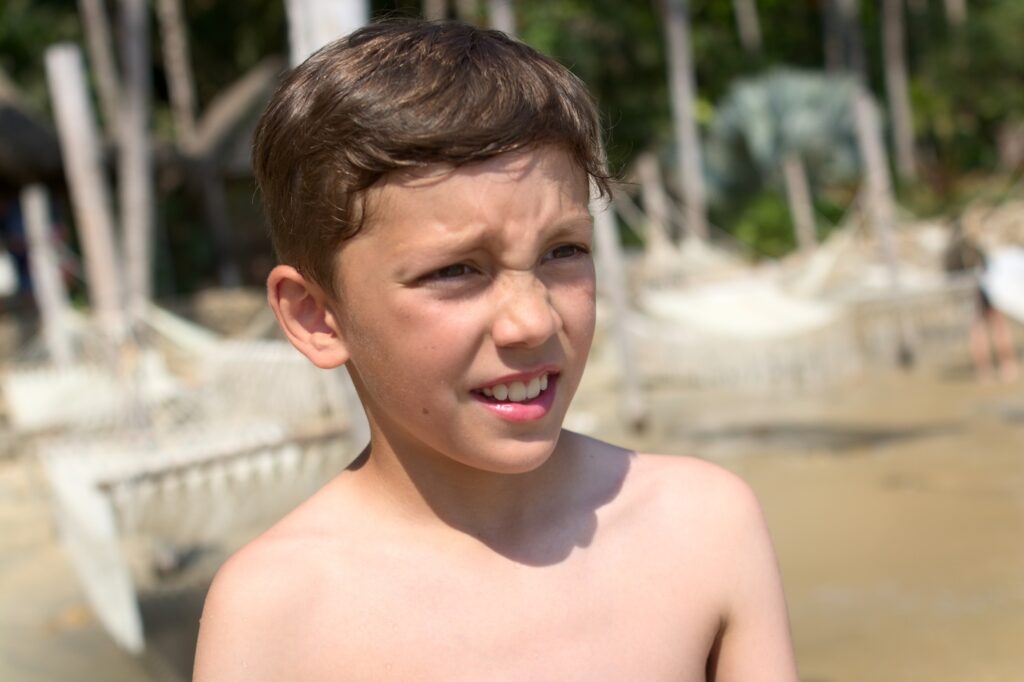 Enzo Pellegrini at Las Castelas beach